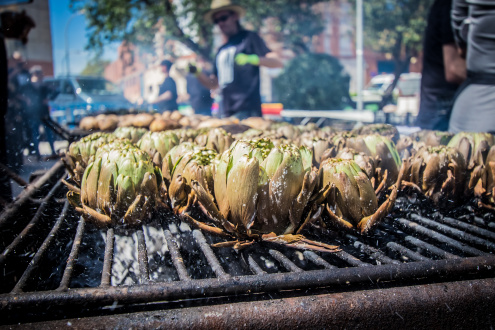 Carxofa a la brasa