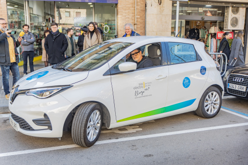 Presentació del vehicle elèctric compartit