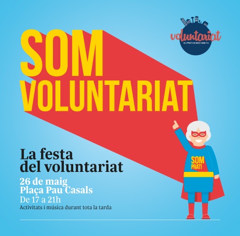 Imatge gràfica de la Festa del Voluntariat, 2017