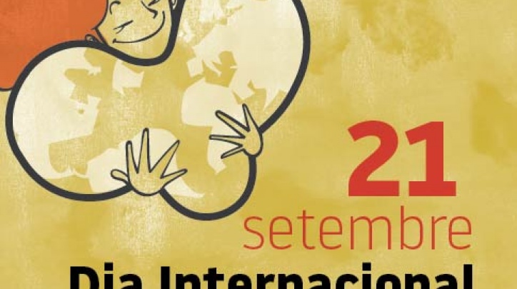 Imatge gràfica del Dia Internacional per la Pau, 2018