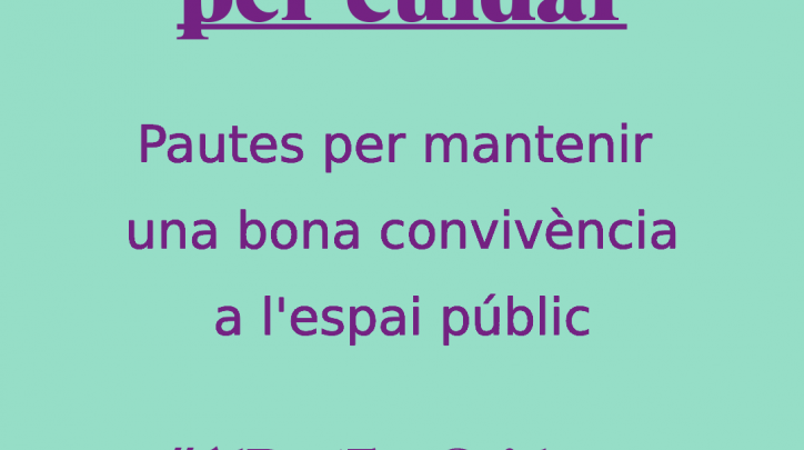 Pautes bona convivència espai públic