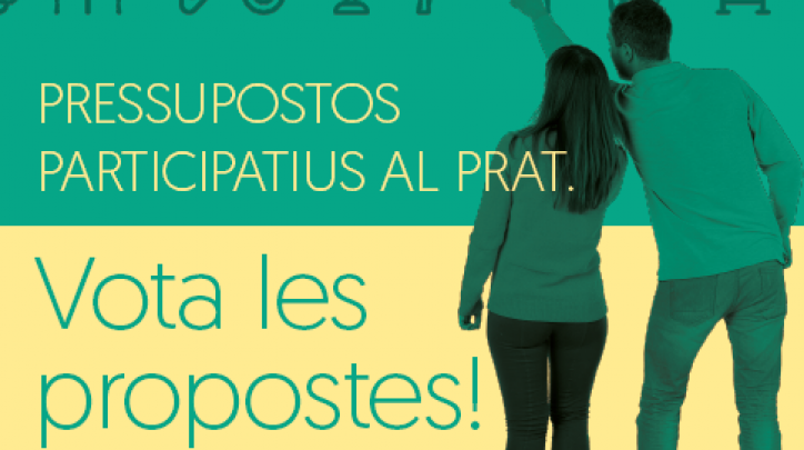Imatge gràfica dels Presupostos Participatius - fase de votació 2017
