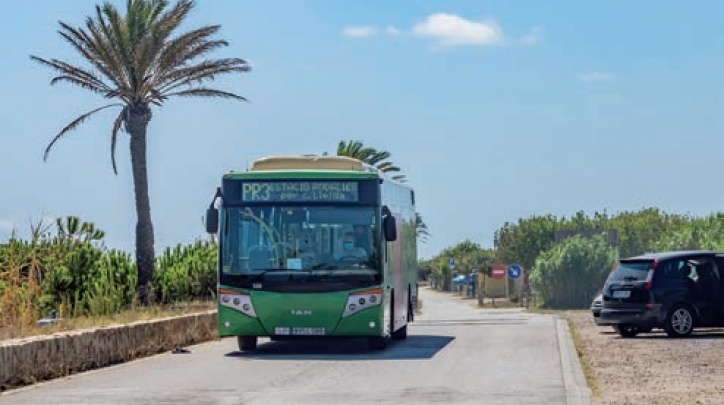 Autobús PR3 platja
