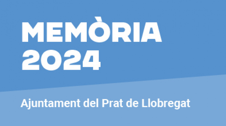 Imatge gràfica de la memòria municipal 2024