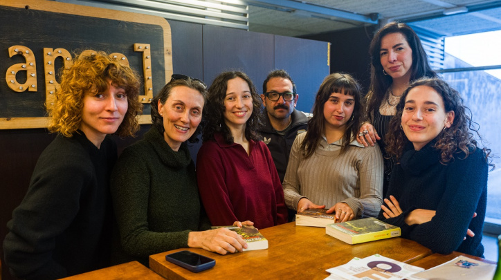 Leyre Marinas, Maria Rguez, Marta Barrufet, Javi Hidalgo, Maria Roca, Eva Sebastián i Lucía Vílchez.