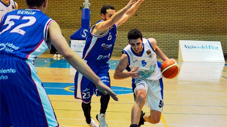 Partit entre el CB Prat i el Clavijo. FOTO: CB Prat