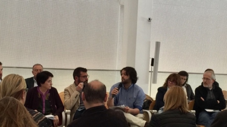Reunió dels alcaldes i alcaldesses a la seu del Consell Comarcal. 