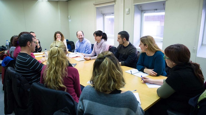 Reunió preparatòria de l'Escola d'Estiu de Serveis Socials.