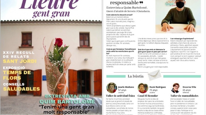 Imatge del fanzine de la gent gran, abril 2021