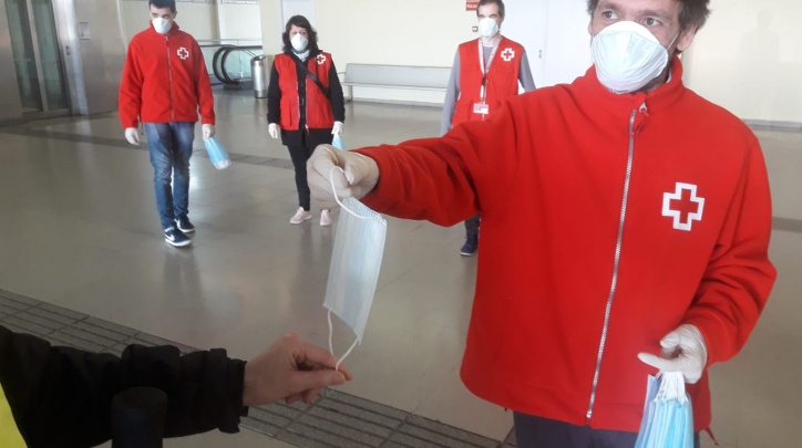 El Prat estació mascaretes coronavirus