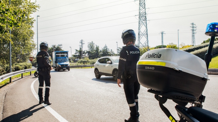Control policia (arxiu)