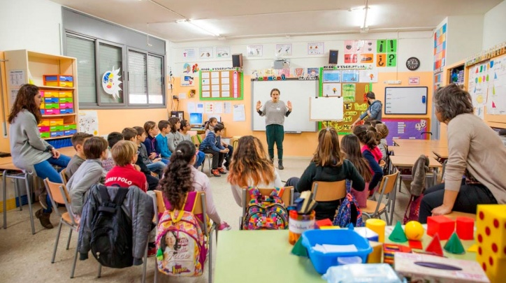 Una de less sessions de treball al 'aula.