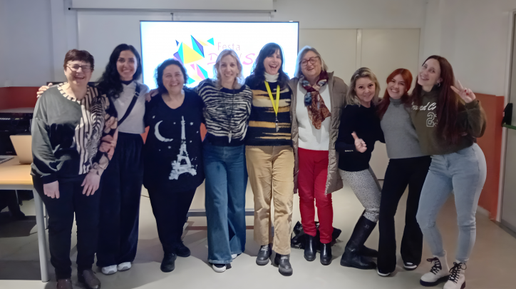 Reunió de les entitats per preparar l’acte del Dia Internacional de la Dansa.