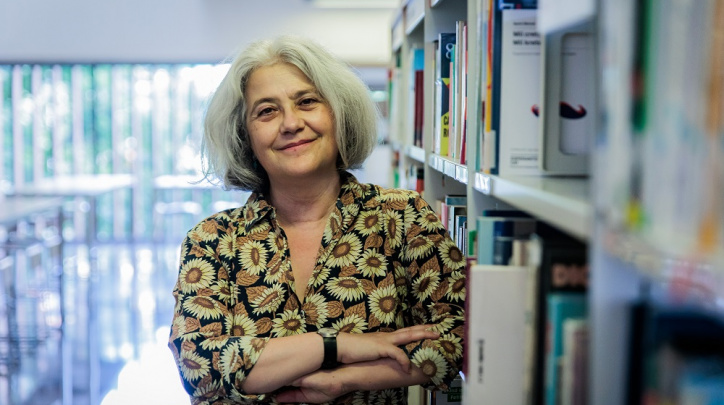 Rosa Ribas, a la biblioteca municipal Antonio Martín, al Centric Espai Cutural del Prat.