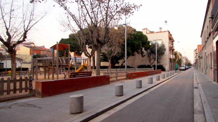 Tram del carrer de Sant Joaquim quequedarà afectat.