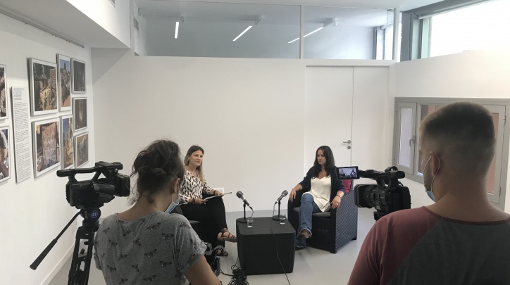 Imatge de la Conversa principal de la Trobada de Dones 2020