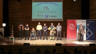 'Canvi de marxa' activitat per conscienciar els joves d’entre 14 i 18 anys sobre les causes i conseqüències dels accidents de trànsit.