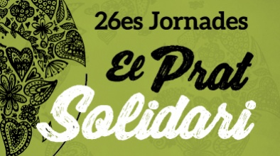Imatge gràfica de la campanya "26es Jornades El Prat Solidari, 2019"
