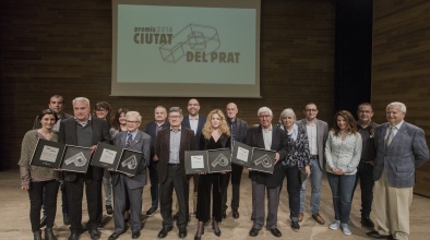 Premiats a la X edició dels Premis Ciutat del Prat: Laura Ferrés, Alfred García, Jordi Rull i Mossèn Lluís Portabella entre els guardonats