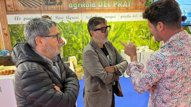 Visita institucional a l'estand de la Cooperativa Agrícola del Prat al Fòrum Gastronòmic 2022_2