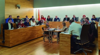 Ple municipal del 10 de gener de 2019 (imatge d'arxiu) 