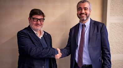 Reunió entre l'alcalde del Prat i el president d'AENA