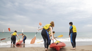 Activitats nàutiques al Centre Municipal de Vela, maig de 2018 (imatge d'arxiu) 