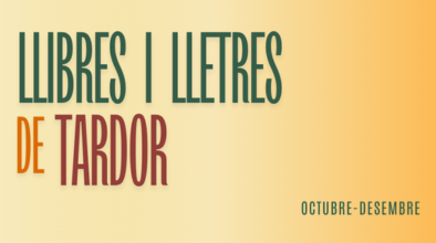 Llibres i lletres de tardor al Cèntric 