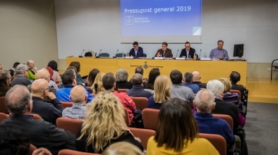 Presentació a les entitats de les línies generals del Pressupost Municipal del Prat 2019