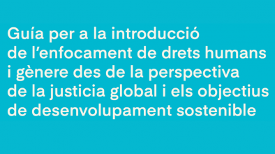Guía per a la introducció de l’enfocament de drets humans i gènere des de la perspectiva de la justi