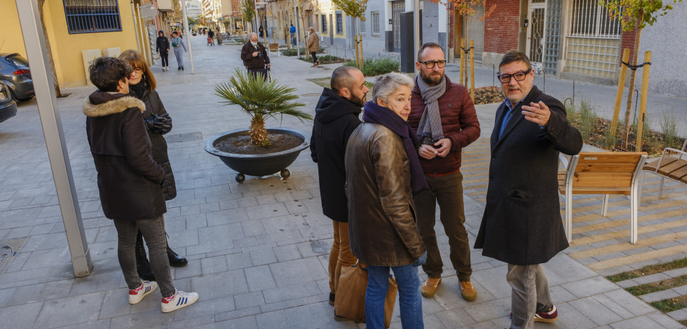 Finalització d'obres avinguda del Canal