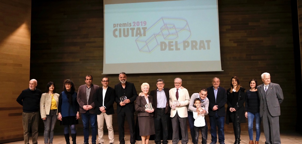 Premis Ciutat del Prat 2019 (foto de grup)