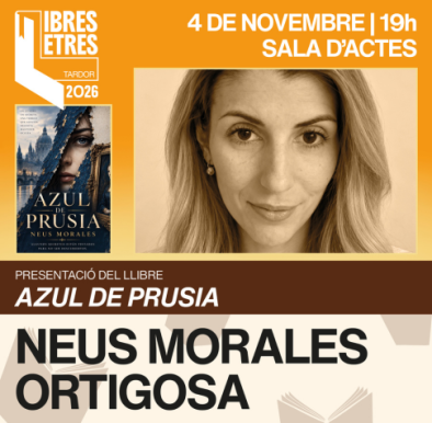 Presentació del llibre "Azul de Prusia", de Neus Morales Ortigosa