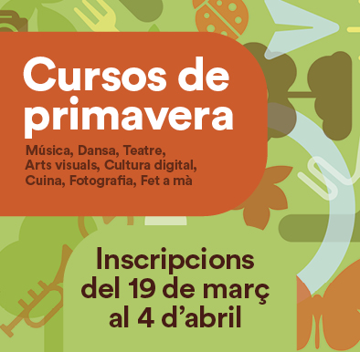 Cursos i tallers de primavera 2018
